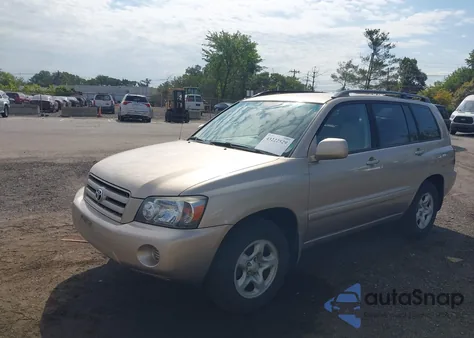2005 Toyota Highlander from USA, damaged, VIN JTEGD21A350108511